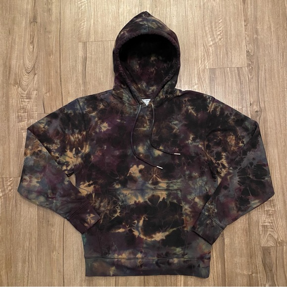 👾NEW👾 CUSTOM CHAMPION TIE DYE MEN’S HOODIE - Picture 6 of 7